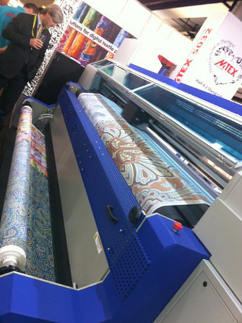 The best-selling MTEX 5032 3.2m wide textile printer with in-built fixation